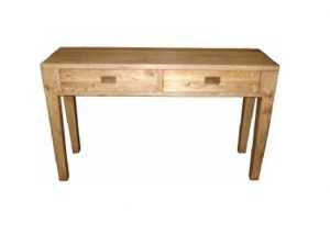 MF Oak 2-Drawer Hall Table