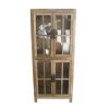 MF Natural Cabinet with Glass Doors