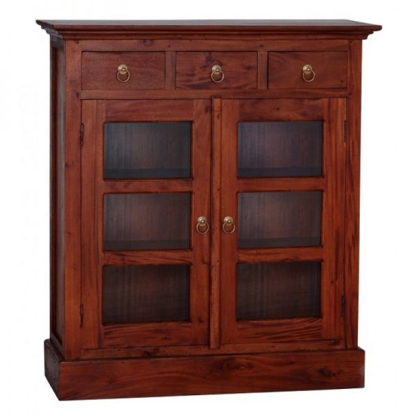 CT 3 Drawer Small Display Cabinet