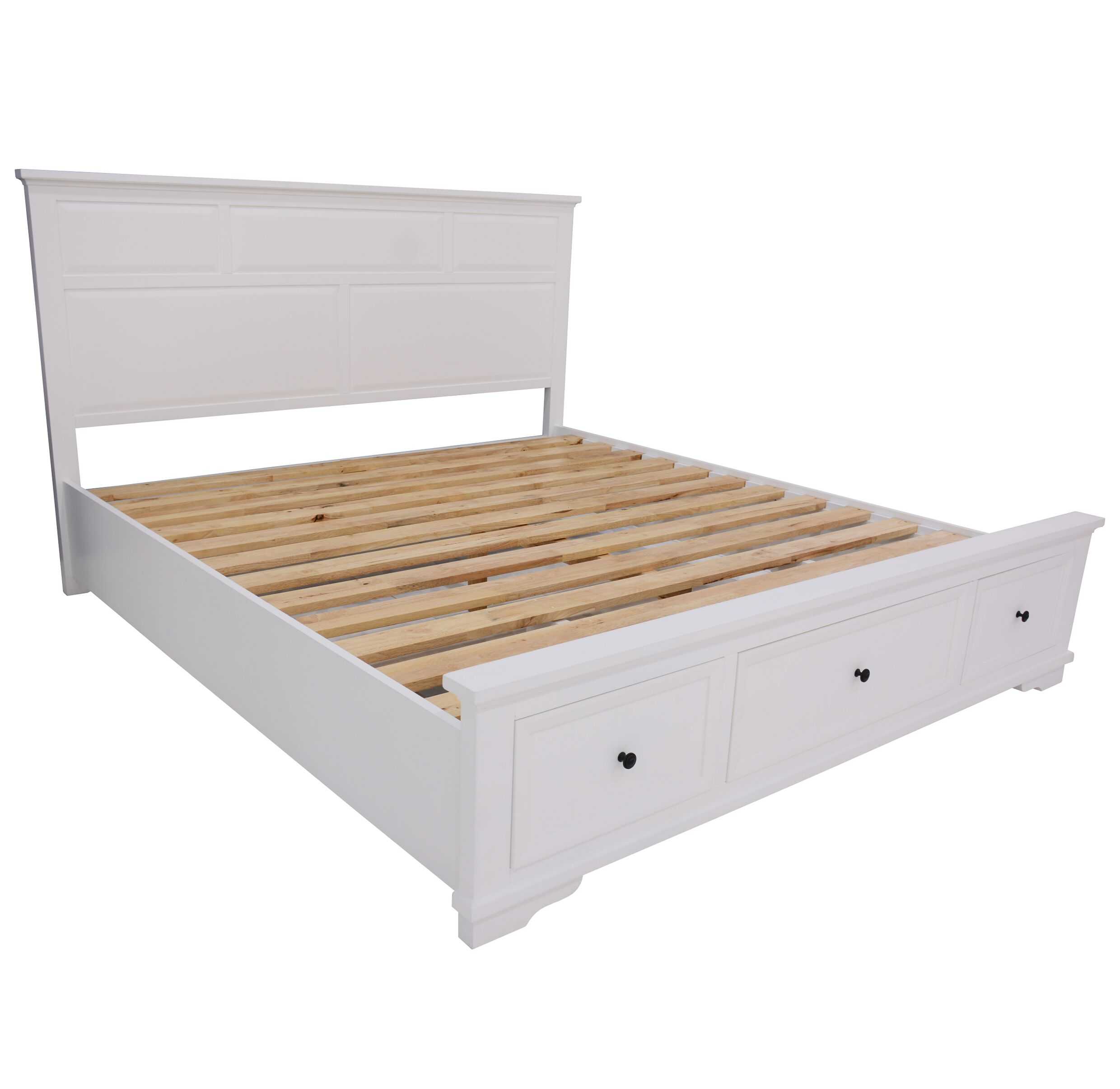 Affordable Vi Venti King Bed With, Timber King Bed Frame