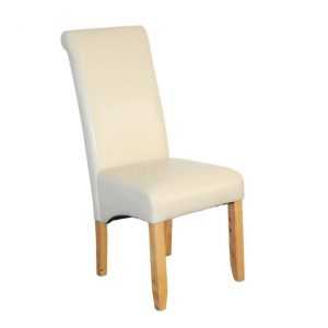BT Avalon Dining Chair Blonde/Ivory