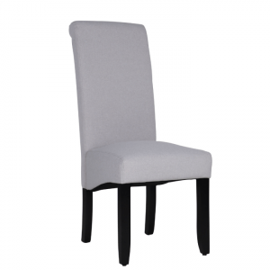 BT Avalon Dining Chair Wenge/Grey Fabric