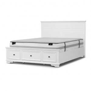 VI Vienna King Bed With Storage Footboard-Set-MKII