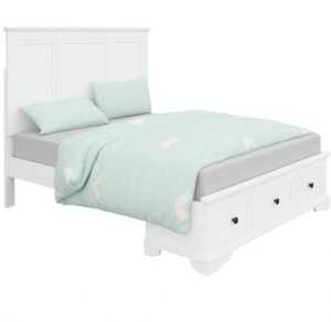 VI Sala King Bed With 3 Drawers