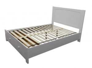 VI Orville Double Bed With Drawer