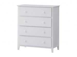 VI Orville Solid Timber 4 Drawers Tallboy