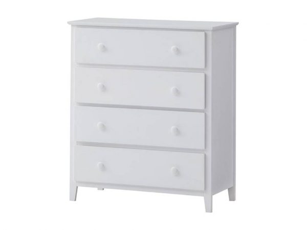 VI Orville Solid Timber 4 Drawers Tallboy