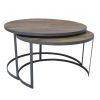 VI Xabl Round Coffee Table Set Of 2