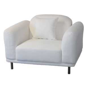 BT Argyle 1 Seater upholstered in Boucle Fabric
