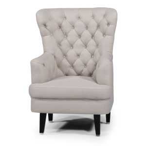 BT Louis Chair upholstered in Key West With Timber Legs