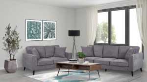 VI Montrose 3+2 Seater Fabric Lounge