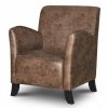 BT Theodore Arm Chair Vintage Faux Leather