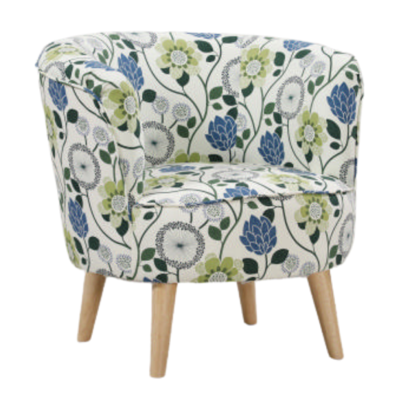 BT Stamford Arm Chair Upholstered in Digital Print Fabric