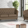 BT Tribeca 3 Seater Sofa Faux Leather