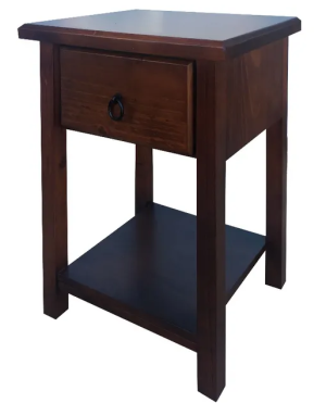 MD Mustang Pony 1 Drawer Bedside Table