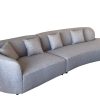 BT Willoughby Sectional Chaise Upholstered in Domus Fabric