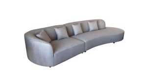 BT Willoughby Sectional Chaise Upholstered in Domus Fabric