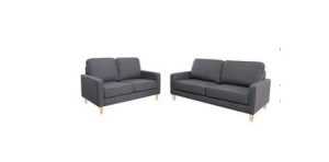 EL Colby 2.5+2 Seater Fabric Sofa Set