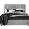 EL Gabby Fabric Bed with Drawers