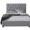EL Lexi Fabric Bed with 2 Drawers