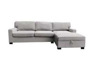 EL Lismore 3 Seater Fabric Chaise Lounge
