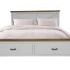 VI Barnie Storage Bed with 2 Bedend Drawers in 2 Tones Colour