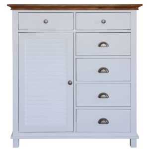VI Lynbrook Tallboy with 6 Drawers and 1 Door