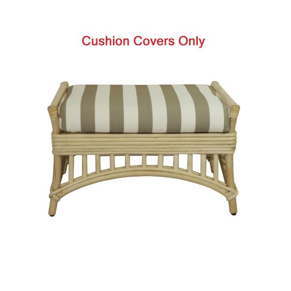 CR Outdoor Cushion Cover for R-0699 Barbados Ottoman