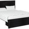 VI Messina Bed with Storage - Black