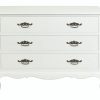 CT French Provincial Solid Timber 3 Drawer Dresser